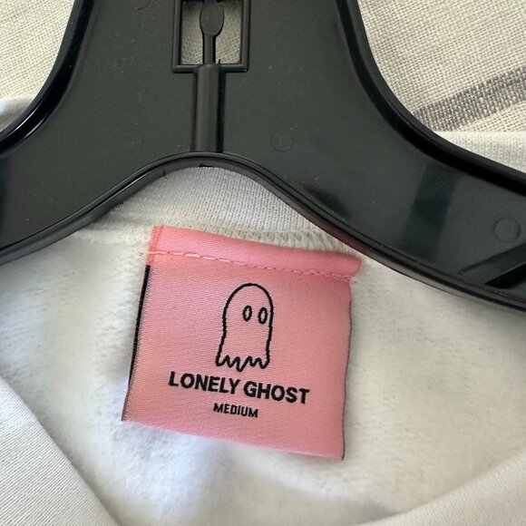Lonely Ghost Sad Heart Sweatshirt - Picture 4 of 4